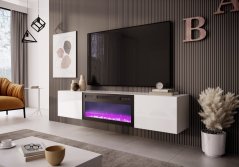 Televizní stolek - LIVO - Bílá