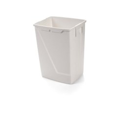 Plastový koš s klapkou - ATLAXFLIP 25l bílý