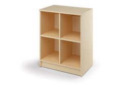 Střední skříň na plastové boxy 2 (CUBO)