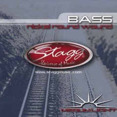 Stagg BA-4500, sada strun pro elektrickou baskytaru, medium-light