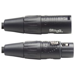 Stagg NDX1,5R-3 DMX kabel, 1,5 m