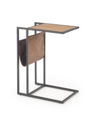 Konferenční stolek- COMPACT - Zlatý/ Černý dub