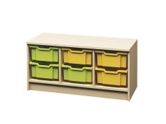 Skříň s boxy CUBO (modul 26)