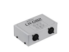 Omnitronic LH-082, stereo izolátor XLR