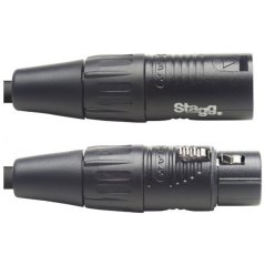 Stagg NDX5R-3, DMX kabel, 3pin XLR, 110 Ohm, délka 5m