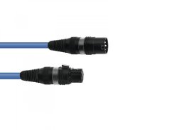 Sommer CABLE DMX cable XLR 3pin 5m blue