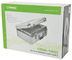 Citronic CDA-120 Hliníkový přepravní kufr na CD
