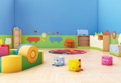 Policová skříň (domeček, FARMA)