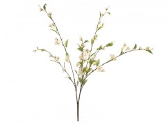 Umělá květina - Třešen větvička krémová, 60 cm
