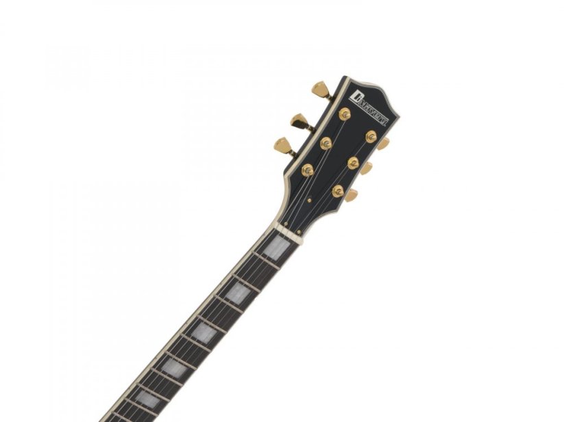 Dimavery LP-530, elektrická kytara, černo-zlatá
