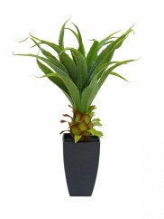 Umělá květina - Agave kaktus s květináčem, 75 cm