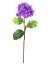 Umělá květina - Hortenzie větvička levandulová, 76 cm