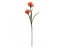 Umělá květina - Jiřina oranžová, 100 cm