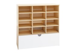 Skříň policová se šuplíkem CUBO (modul 19)