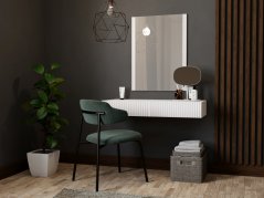 Toaletní stolek - PAFOS - Bílá matná