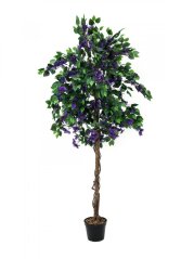 Umělá květina - Bougainvillea fialová, 150 cm