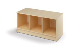 Malá skříň na plastové boxy 3 (CUBO)