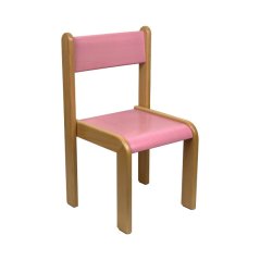 Dětská barevná židle ELA pastel (sedák + opěrák)