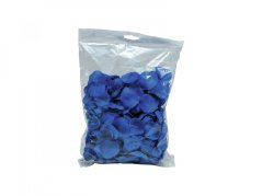 Umělá květina - Okvětní lístky růže, modré, 500 ks