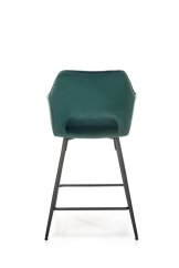 Barová židle - H107 - Tmavě zelená