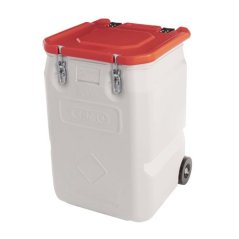 Mobil box 250 l. - červené víko