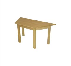 Dětský stůl BUK lichoběžník - přírodní