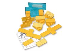 Dotykové domino textur a tvarů