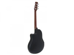 Dimavery RB-300, elektroakustická kytara typu Ovation, redburst žíhaná