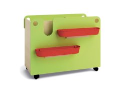 Vozík na výtvarnou výchovu bez pomůcek (plastové boxy)