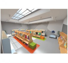 Šatní lavička ARABESKA oboustranná