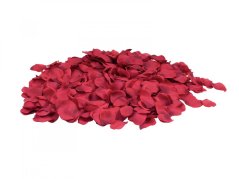 Umělá květina - Okvětní lístky růže, červené, 500 ks
