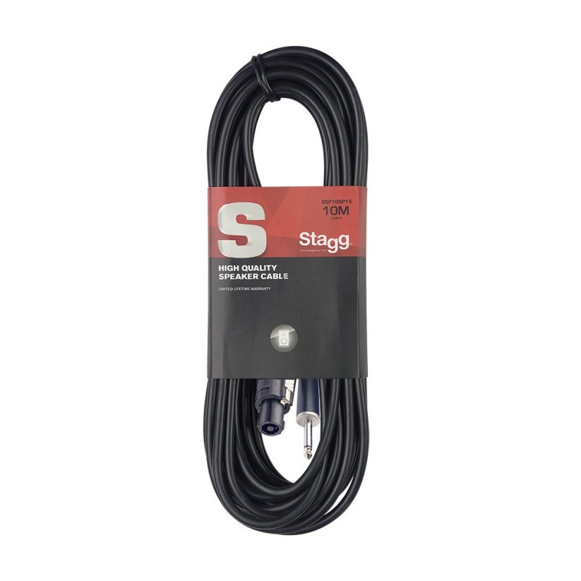 Stagg SSP10SP15, reproduktorový kabel, 10m