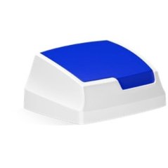 Plastové víko klapka - modré