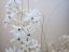 Umělá květina - Jasmínová tráva s bílými květy, 130 cm