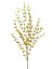 Umělá květina - Eukalypt větvička, zeleno-žlutá, 110 cm