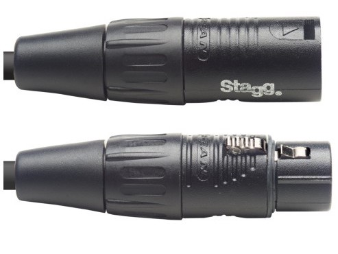 Stagg NDX1,5R-3 DMX kabel, 1,5 m