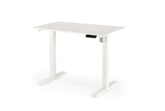 Výškově nastavitelný psací stůl B53 (Bílá)