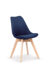 Jídelní židle - K303 - Tmavě modrá/ Buk